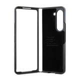 BMW Samsung Galaxy Z Fold 5 -suojakuori, hiilikuitujäljitelmä, metallilogo, musta