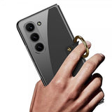 GKK Samsung Galaxy Z Fold 5 -kuori, sormirengas, läpinäkyvä