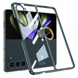 GKK Samsung Galaxy Z Fold 5 -kuori, jossa sormipidike, vihreä