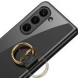 GKK Samsung Galaxy Z Fold 5 -kuori sormustelineellä, kultainen