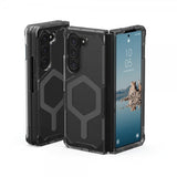 Urban Armor Gear (UAG) Samsung Galaxy Z Fold 5 -kuori Plyo Pro MagSafe Ash/Space Grey