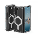 Urban Armor Gear (UAG) Samsung Galaxy Z Fold 5 -kuori Plyo Pro MagSafe Ice/Silver