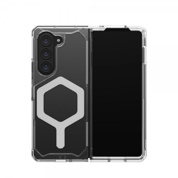 Urban Armor Gear (UAG) Samsung Galaxy Z Fold 5 -kuori Plyo Pro MagSafe Ice/Silver