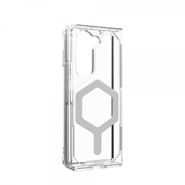 Urban Armor Gear (UAG) Samsung Galaxy Z Fold 5 -kuori Plyo Pro MagSafe Ice/Silver