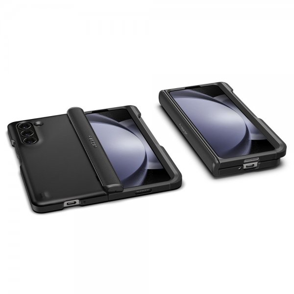 Spigen Samsung Galaxy Z Fold 5 -kuori Slim Armor Pro Pen Edition, musta