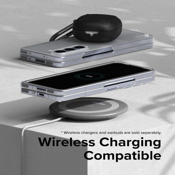 Ringke Samsung Galaxy Z Fold 5 -kuori, Slim Matte Clear