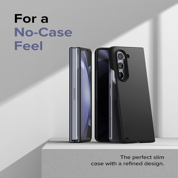 Ringke Samsung Galaxy Z Fold 5 Ohut Musta Suojakuori