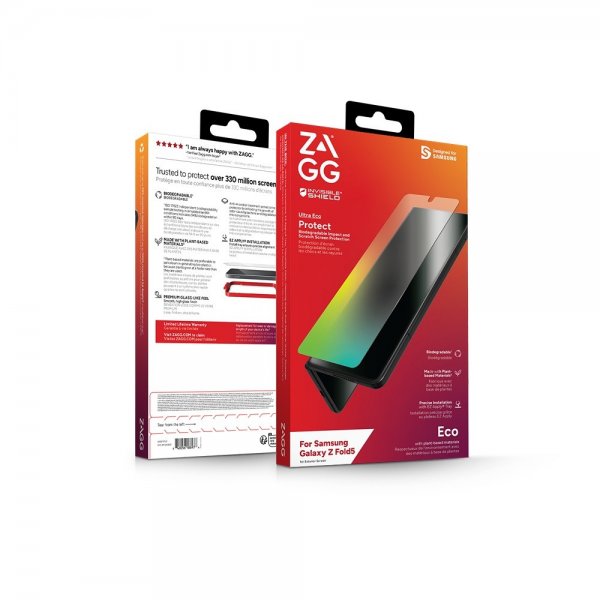 ZAGG InvisibleShield Samsung Galaxy Z Fold 5 -näytönsuoja Ultra Eco