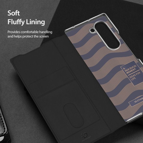Dux Ducis Samsung Galaxy Z Fold 6 Kotelo Bril Series Musta