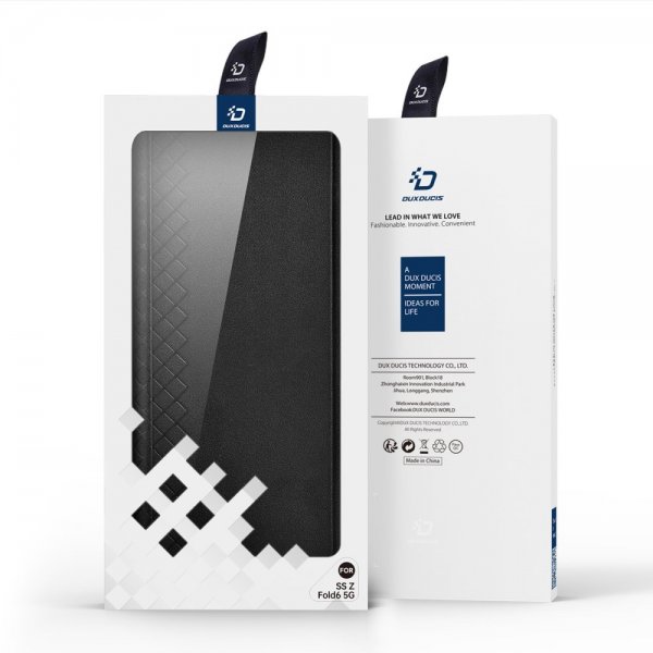 Dux Ducis Samsung Galaxy Z Fold 6 Kotelo Bril Series Musta