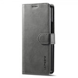 Lc.Imeeke Samsung Galaxy Z Fold 6 -kotelo, jossa korttipaikka, jalustatoiminto, harmaa