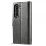Lc.Imeeke Samsung Galaxy Z Fold 6 -kotelo, jossa korttipaikka, jalustatoiminto, harmaa