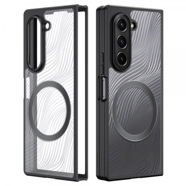 Dux Ducis Samsung Galaxy Z Fold 6 Kuori Aimo Series MagSafe Musta