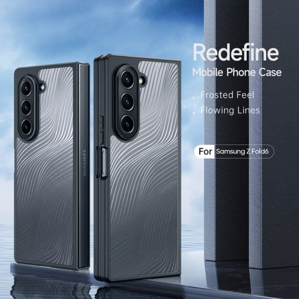 Dux Ducis Samsung Galaxy Z Fold 6 Kuori Aimo Series Musta