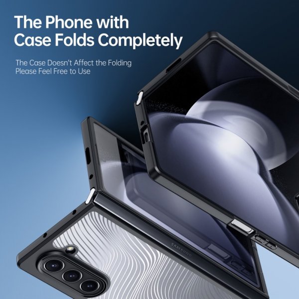 Dux Ducis Samsung Galaxy Z Fold 6 Kuori Aimo Series Musta