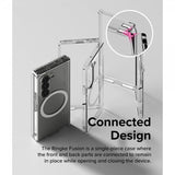 Ringke Samsung Galaxy Z Fold 6 Kuori Fusion Magnetic Läpinäkyvä
