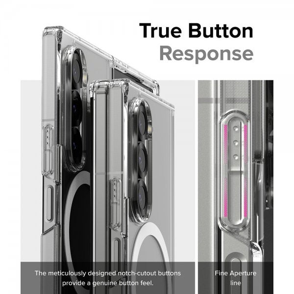 Ringke Samsung Galaxy Z Fold 6 Kuori Fusion Magnetic Läpinäkyvä
