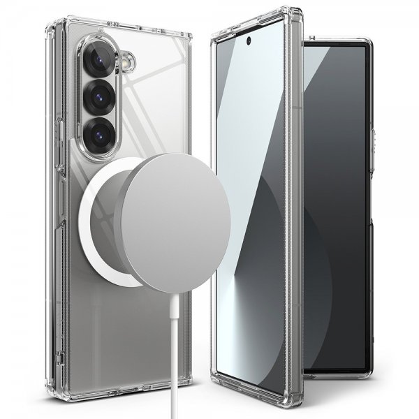 Ringke Samsung Galaxy Z Fold 6 Kuori Fusion Magnetic Läpinäkyvä