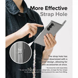 Ringke Samsung Galaxy Z Fold 6 -suojakuori, Fusion, läpinäkyvä