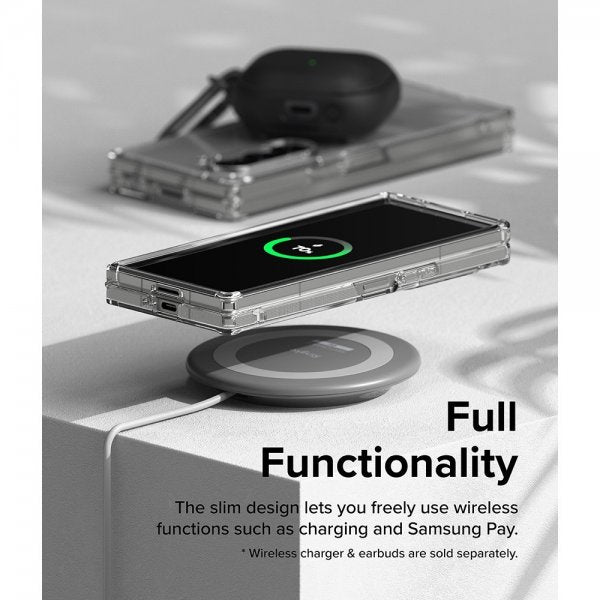 Ringke Samsung Galaxy Z Fold 6 -suojakuori, Fusion, läpinäkyvä