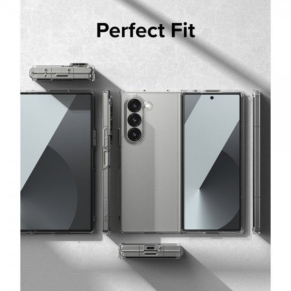Ringke Samsung Galaxy Z Fold 6 -suojakuori, Fusion, läpinäkyvä