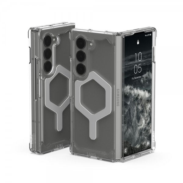 Urban Armor Gear (UAG) Samsung Galaxy Z Fold 6 Kuori Plyo Pro MagSafe Ice/Silver