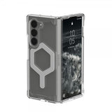 Urban Armor Gear (UAG) Samsung Galaxy Z Fold 6 Kuori Plyo Pro MagSafe Ice/Silver