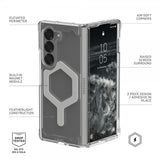 Urban Armor Gear (UAG) Samsung Galaxy Z Fold 6 Kuori Plyo Pro MagSafe Ice/Silver