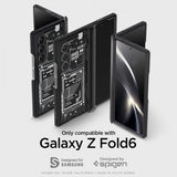 Spigen Samsung Galaxy Z Fold 6 Ultra Hybrid Pro Zero One musta suojakuori