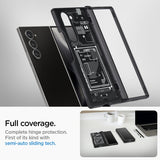 Spigen Samsung Galaxy Z Fold 6 Ultra Hybrid Pro Zero One musta suojakuori