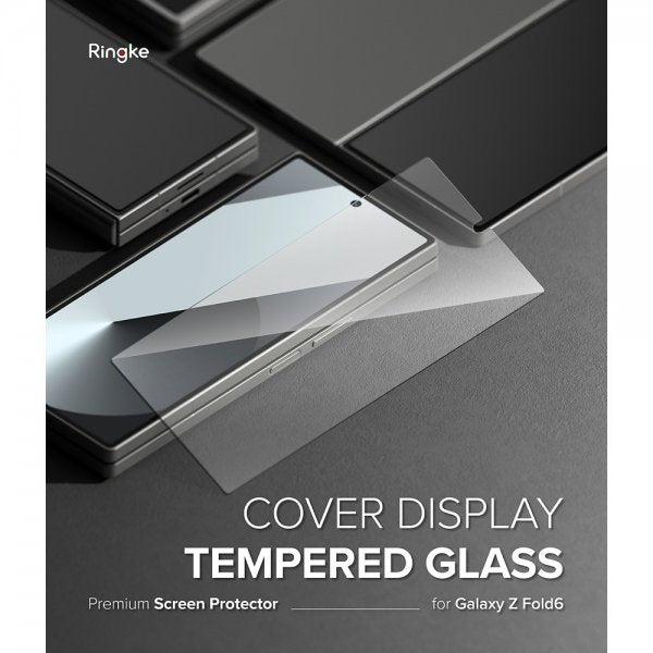 Ringke Samsung Galaxy Z Fold 6 Näytönsuoja Suojalasi 2 kpl:n pakkaus