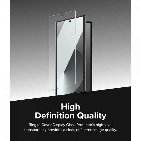 Ringke Samsung Galaxy Z Fold 6 Näytönsuoja Suojalasi 2 kpl:n pakkaus