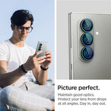 Spigen Samsung Galaxy Z Fold 7 Kameransuojus GLAS.tR EZ Fit Optik Pro 2-pakkaus Musta