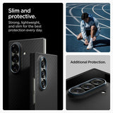 Spigen Samsung Galaxy Z Fold 7 Kuori Air Skin Aramid Musta
