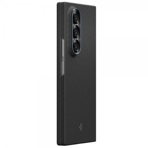 Spigen Samsung Galaxy Z Fold 7 Kuori Air Skin Aramid Musta