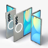 Spigen Samsung Galaxy Z Fold 7 Kuori Air Skin MagFit Kirkas Valkoinen