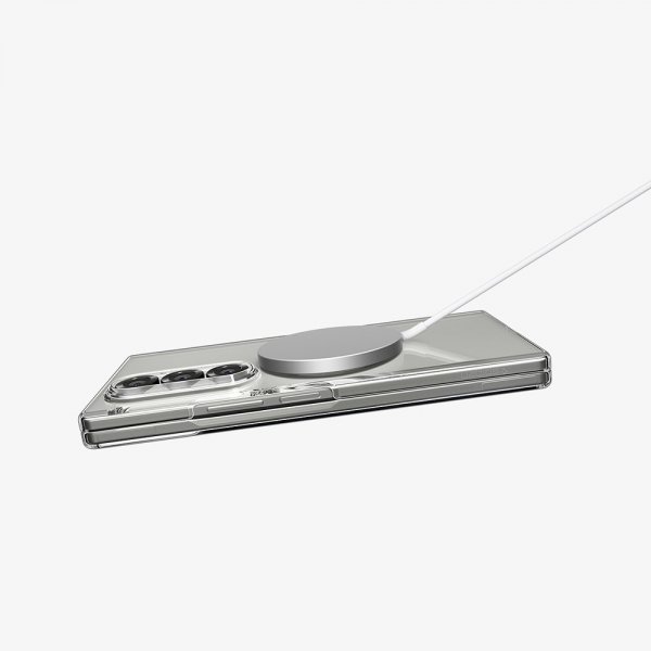 Spigen Samsung Galaxy Z Fold 7 Kuori Air Skin MagFit Kirkas Valkoinen
