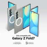 Spigen Samsung Galaxy Z Fold 7 Kuori Air Skin MagFit Kirkas Valkoinen