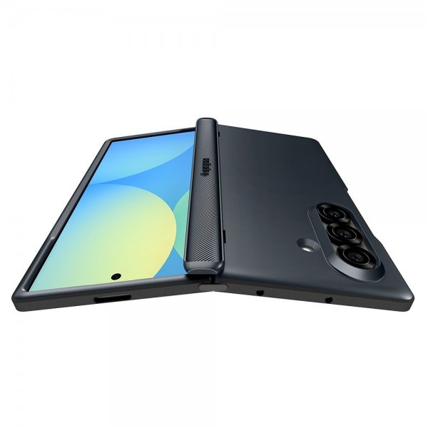Spigen Samsung Galaxy Z Fold 7 Kuori Slim Armor Pro MagFit Metal Slate