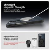 Spigen Samsung Galaxy Z Fold 7 Kuori Slim Armor Pro MagFit Metal Slate