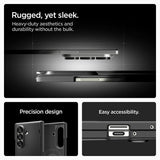 Spigen Samsung Galaxy Z Fold 7 Kuori Slim Armor Pro MagFit Musta