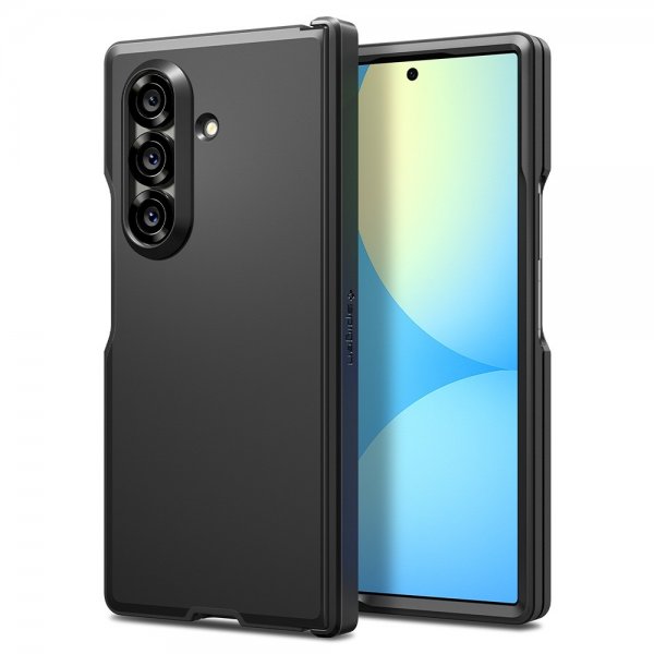 Spigen Samsung Galaxy Z Fold 7 -suojakuori Tough Armor Pro MagFit, musta