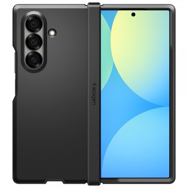 Spigen Samsung Galaxy Z Fold 7 -suojakuori Tough Armor Pro MagFit, musta