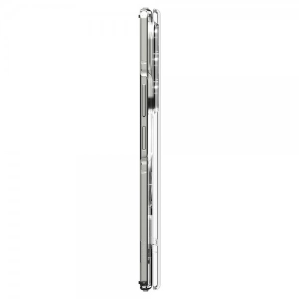 Spigen Samsung Galaxy Z Fold 7 -suojakuori Ultra Hybrid Pro MagFit Clear White