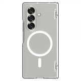 Spigen Samsung Galaxy Z Fold 7 -suojakuori Ultra Hybrid Pro MagFit Clear White