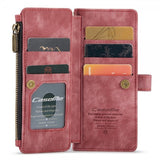 CaseMe Samsung Galaxy Z Fold3 -kotelo C30-sarja, punainen