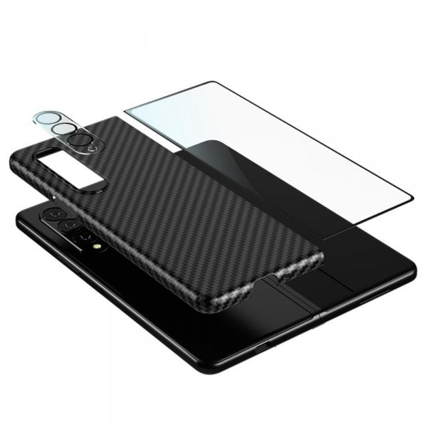 Benks Samsung Galaxy Z Fold3 -kuori, Aramid Fiber Omni Combo, musta