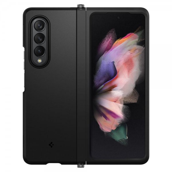 Spigen Samsung Galaxy Z Fold3 -kuori, Neo Hybrid S, musta