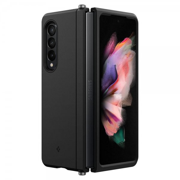 Spigen Samsung Galaxy Z Fold3 -kuori, Neo Hybrid S, musta