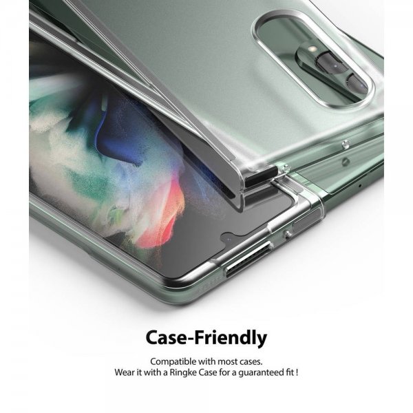 Ringke Samsung Galaxy Z Fold3 -näytönsuoja, kansinäytön suojalasi